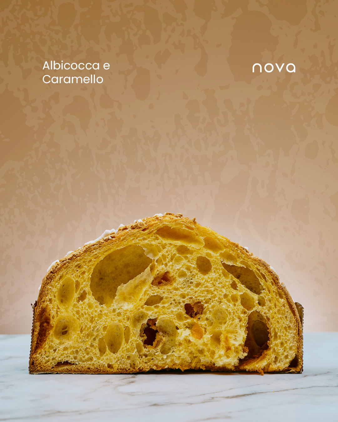 Colomba Artigianale Albicocca e Caramello