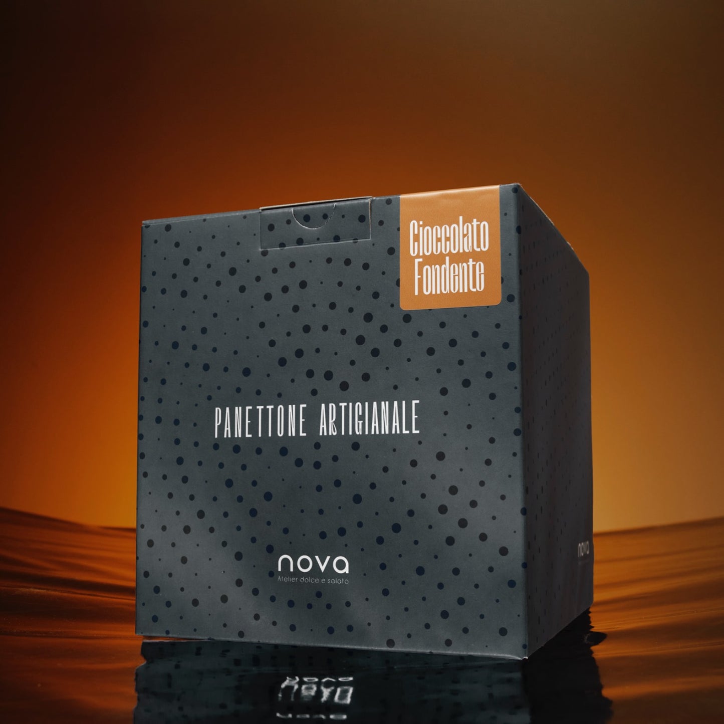 Panettone Dark con Cioccolato Fondente della Costa d'Avorio