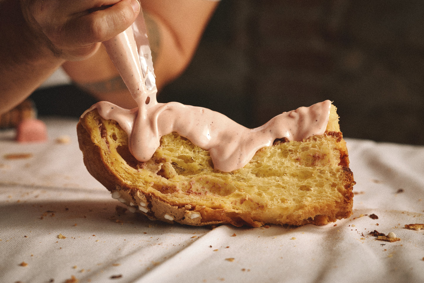 Panettone Fragole di Bosco e Cioccolato Ruby