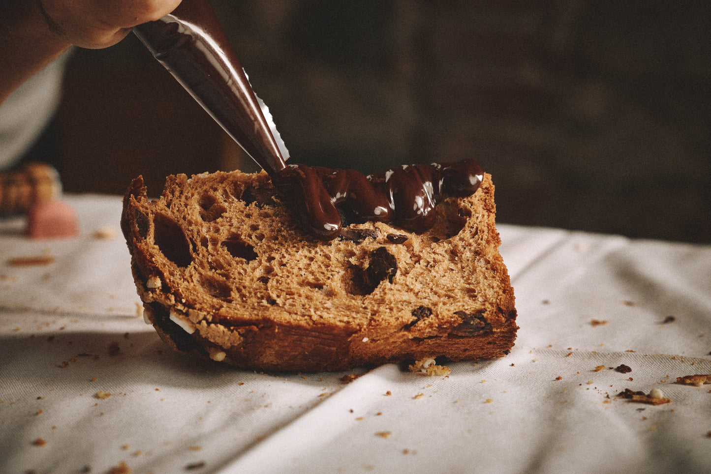 Panettone Dark con Cioccolato Fondente della Costa d'Avorio