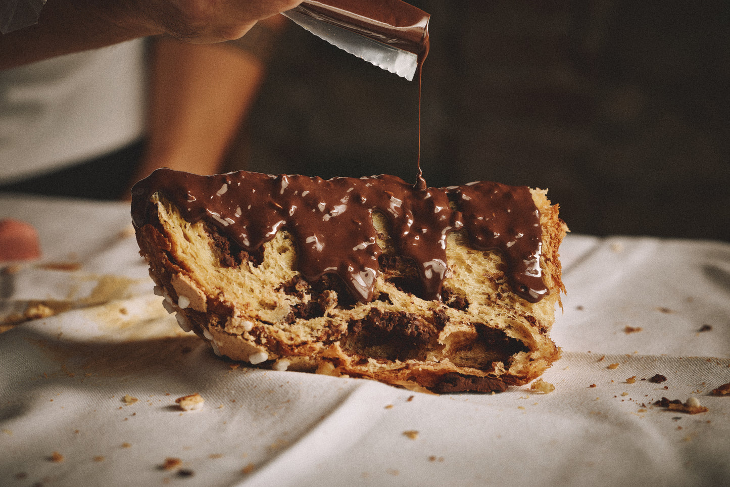 Panettone alla Gianduia